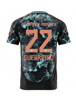 Billige Bayern Munich Raphael Guerreiro #22 Bortedrakt 2024-25 Kortermet